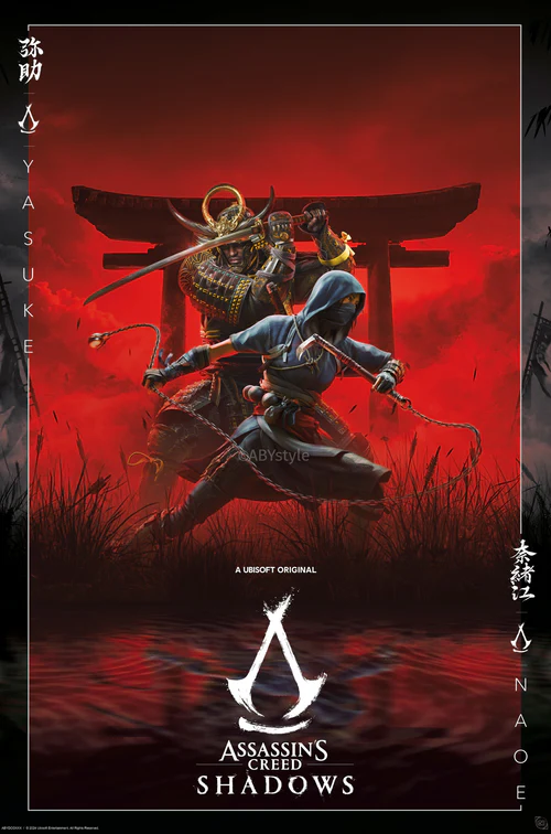 Poster-Assassins-Creed-Shadow-Key-Art-61x91-5cm-GBYDCO679_500x