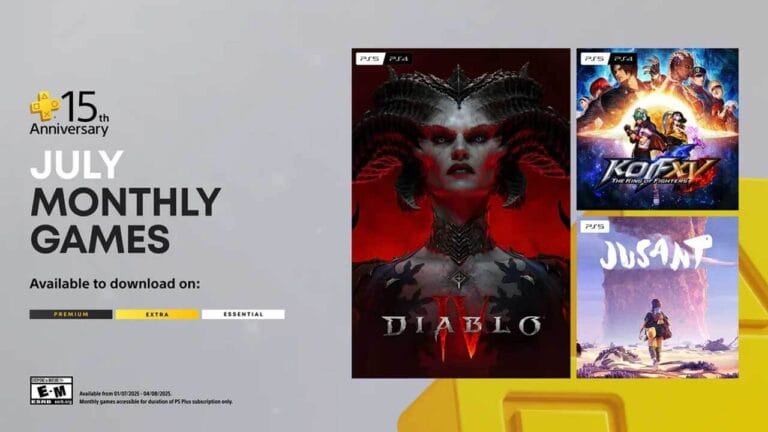 PlayStation Plus- July 2025 Free Games